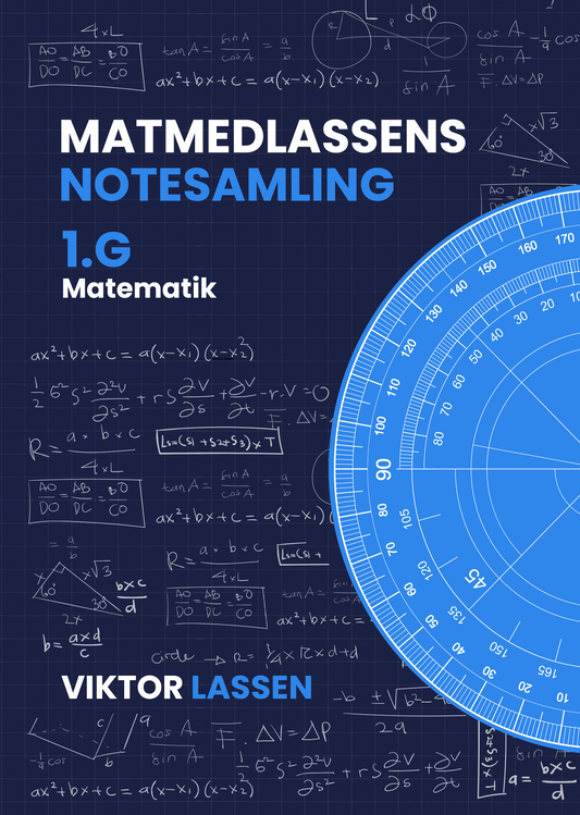 Matematik Notesamling - 1.G (E-BOG)