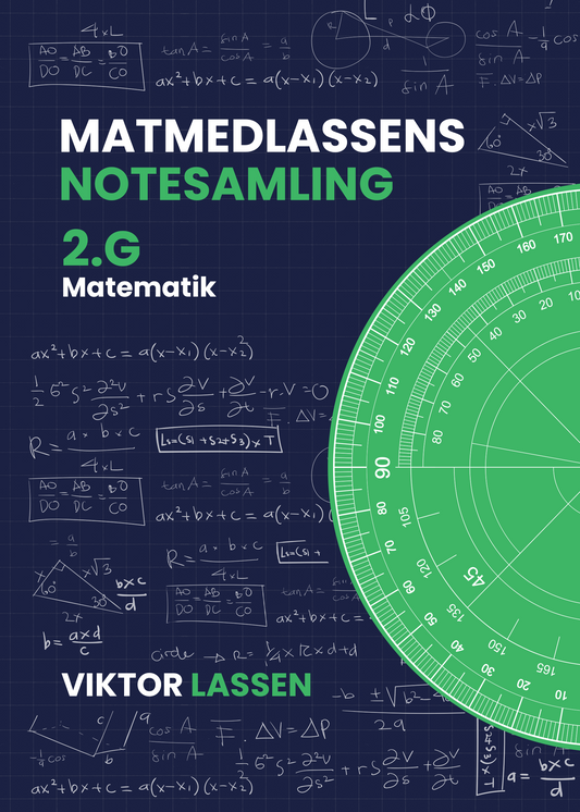 Matematik Notesamling - 2.G (E-BOG)