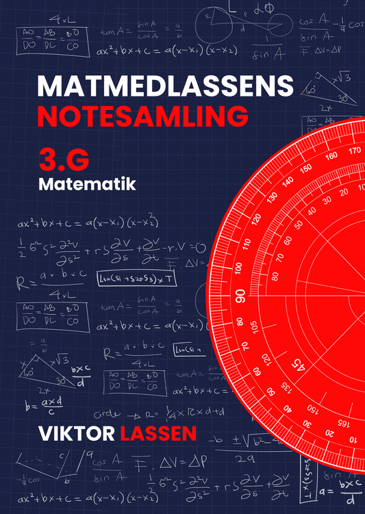 Matematik Notesamling - 3.G (E-BOG)