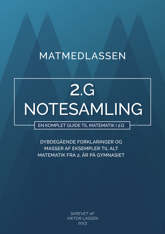 Matematik Notesamling - 2.G (E-BOG)