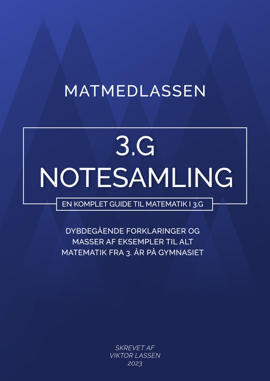 Matematik Notesamling - 3.G (E-BOG)