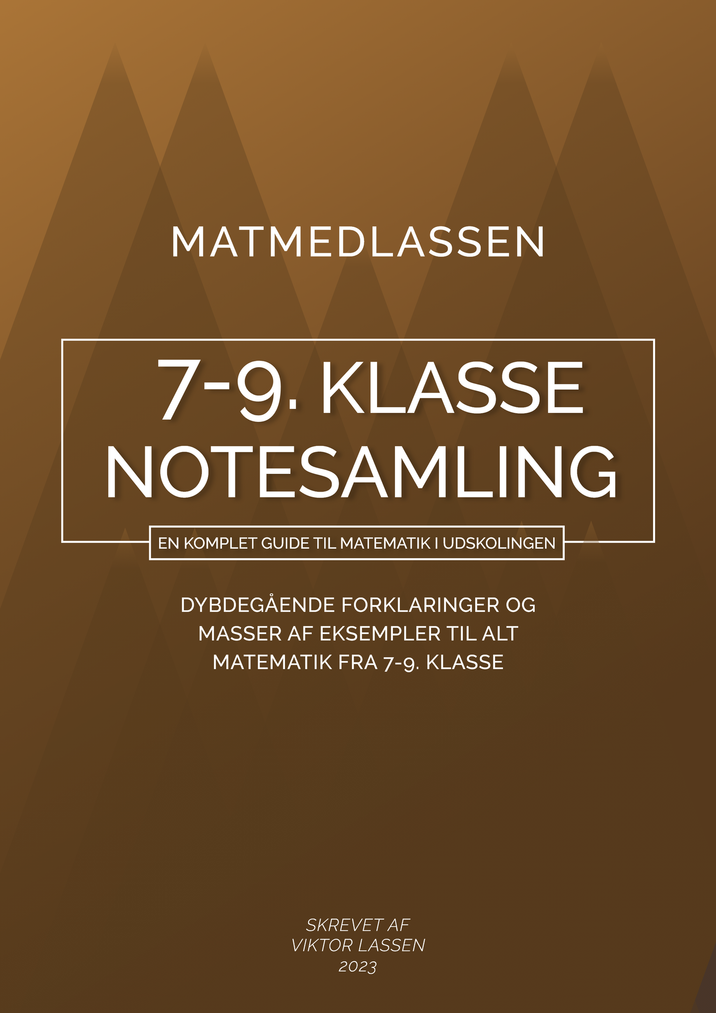 Matematik Notesamling - 7-9. klasse (E-BOG)